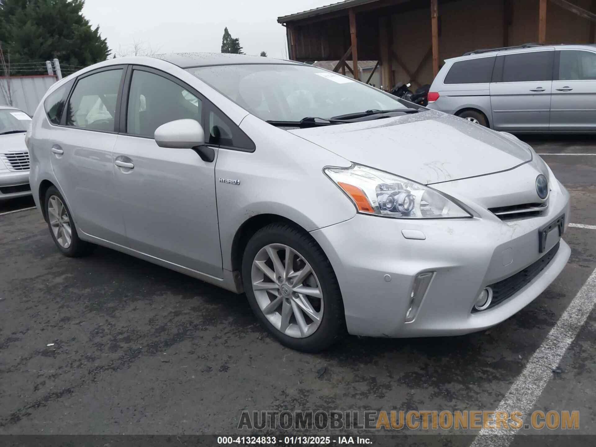 JTDZN3EUXC3032902 TOYOTA PRIUS V 2012