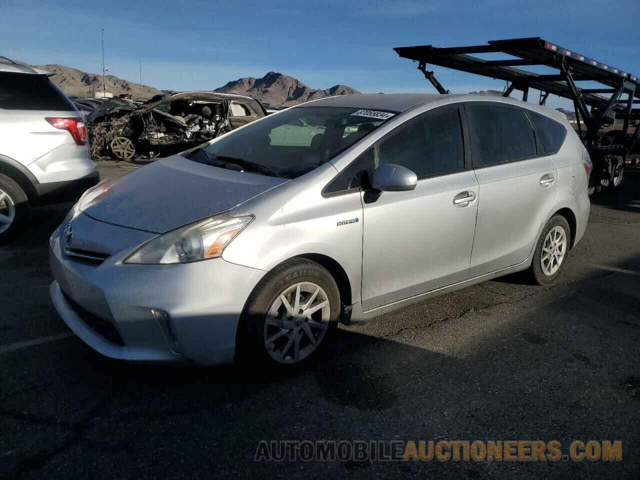 JTDZN3EUXC3047416 TOYOTA PRIUS 2012