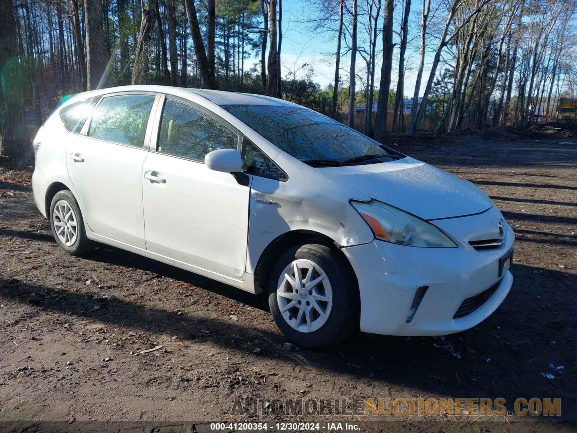 JTDZN3EUXC3124639 TOYOTA PRIUS V 2012