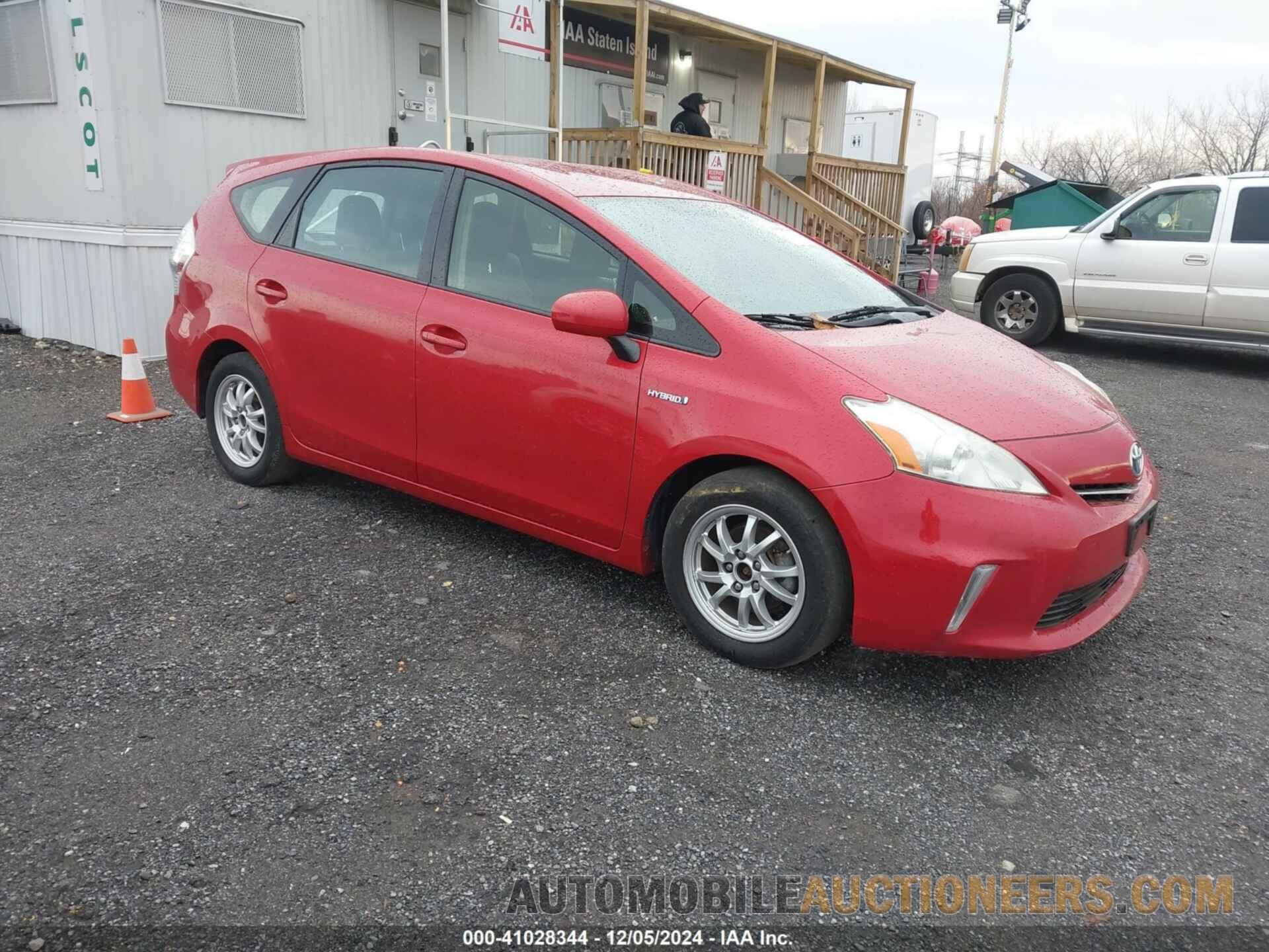 JTDZN3EUXC3147418 TOYOTA PRIUS V 2012