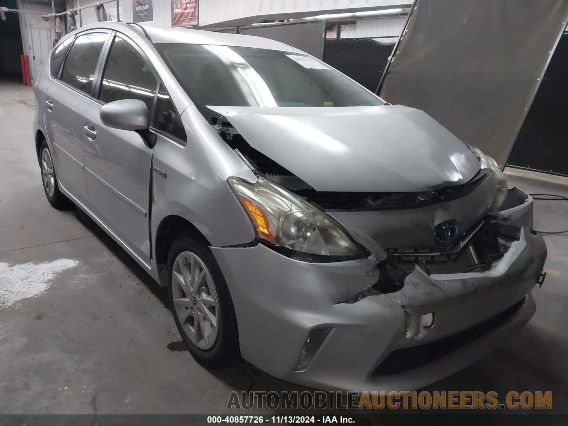 JTDZN3EUXC3159715 TOYOTA PRIUS V 2012