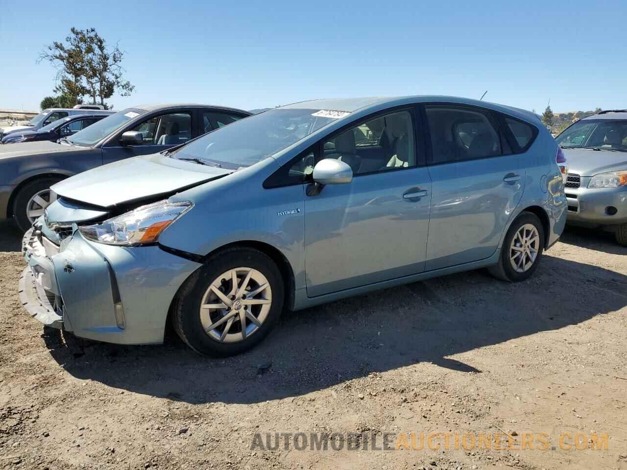 JTDZN3EUXFJ019860 TOYOTA PRIUS 2015