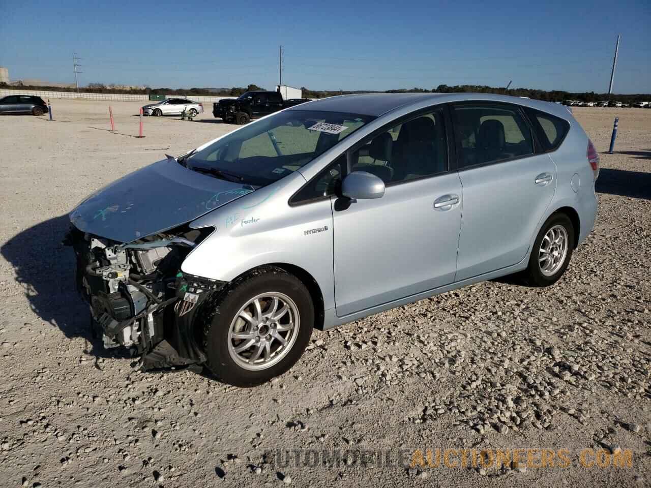 JTDZN3EUXFJ020765 TOYOTA PRIUS 2015