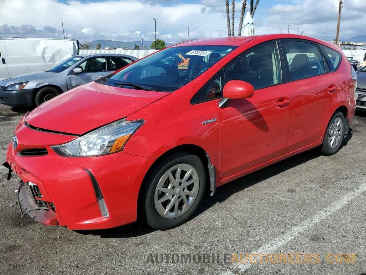 JTDZN3EUXFJ026789 TOYOTA PRIUS 2015