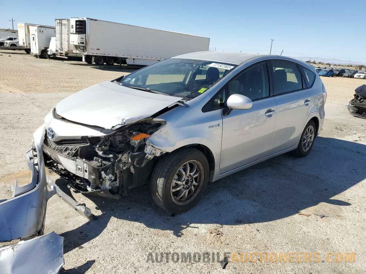 JTDZN3EUXFJ033760 TOYOTA PRIUS 2015