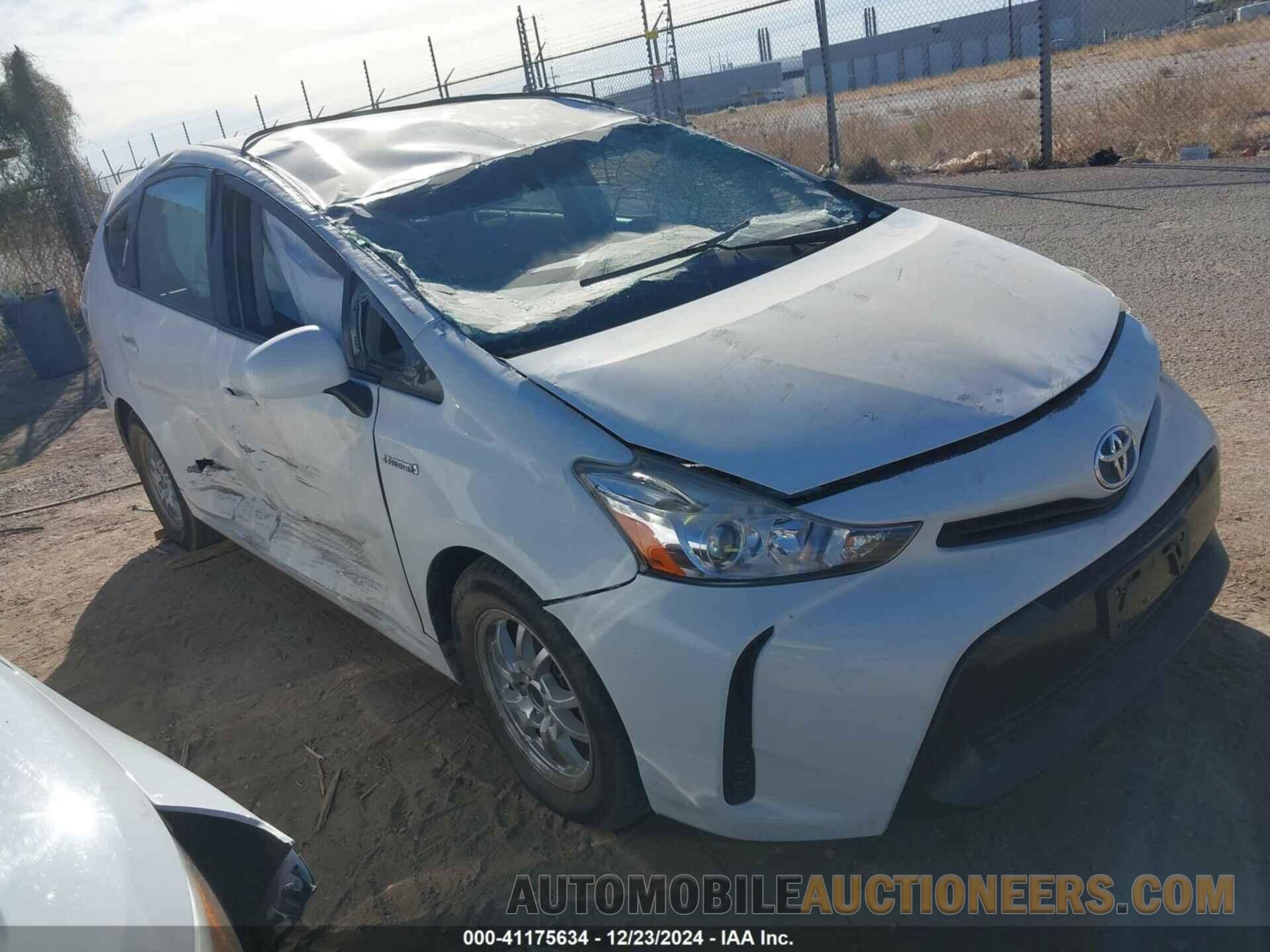 JTDZN3EUXFJ034701 TOYOTA PRIUS V 2015