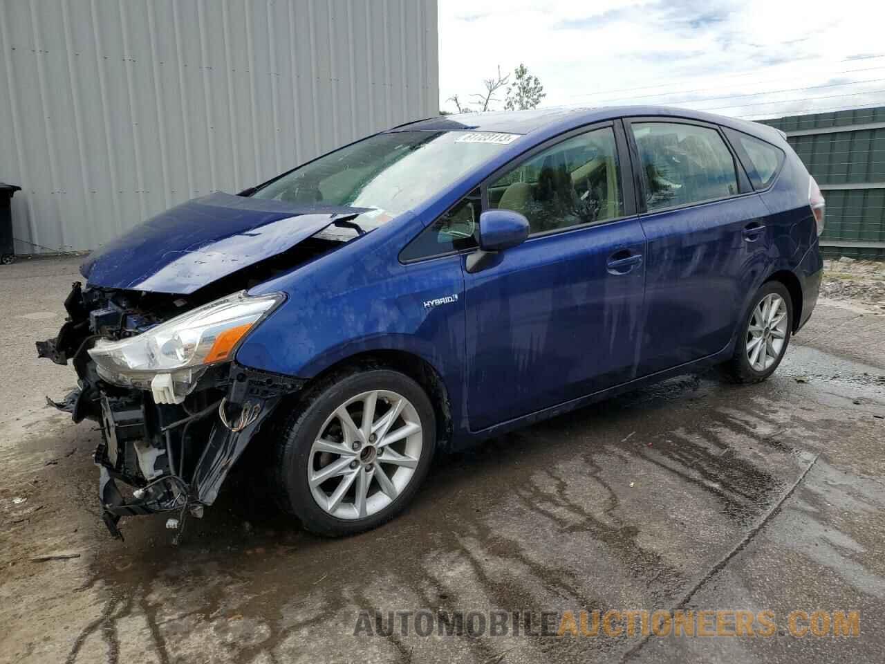 JTDZN3EUXFJ036917 TOYOTA PRIUS 2015