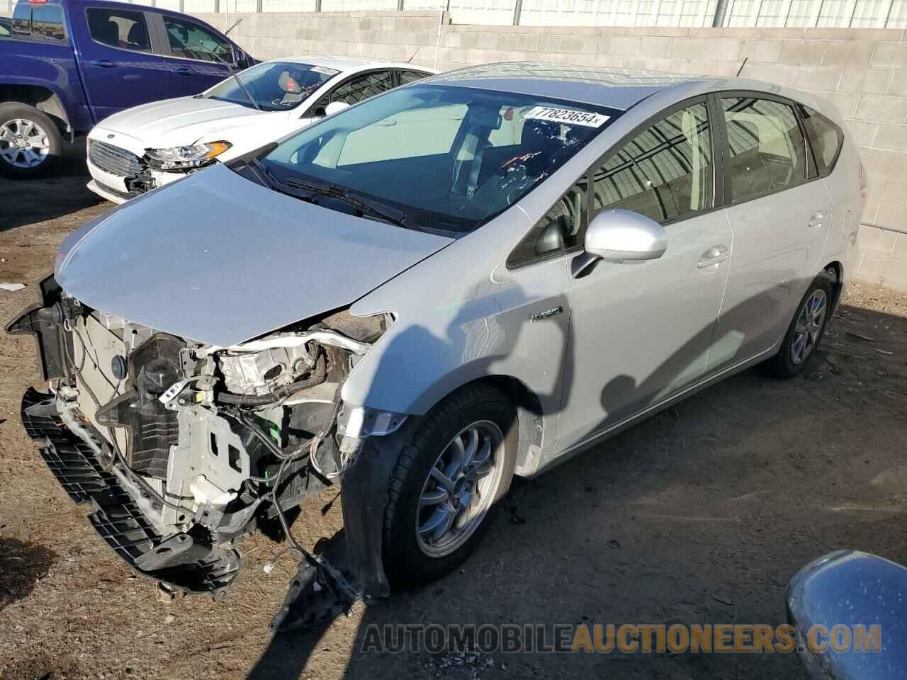 JTDZN3EUXFJ037646 TOYOTA PRIUS 2015