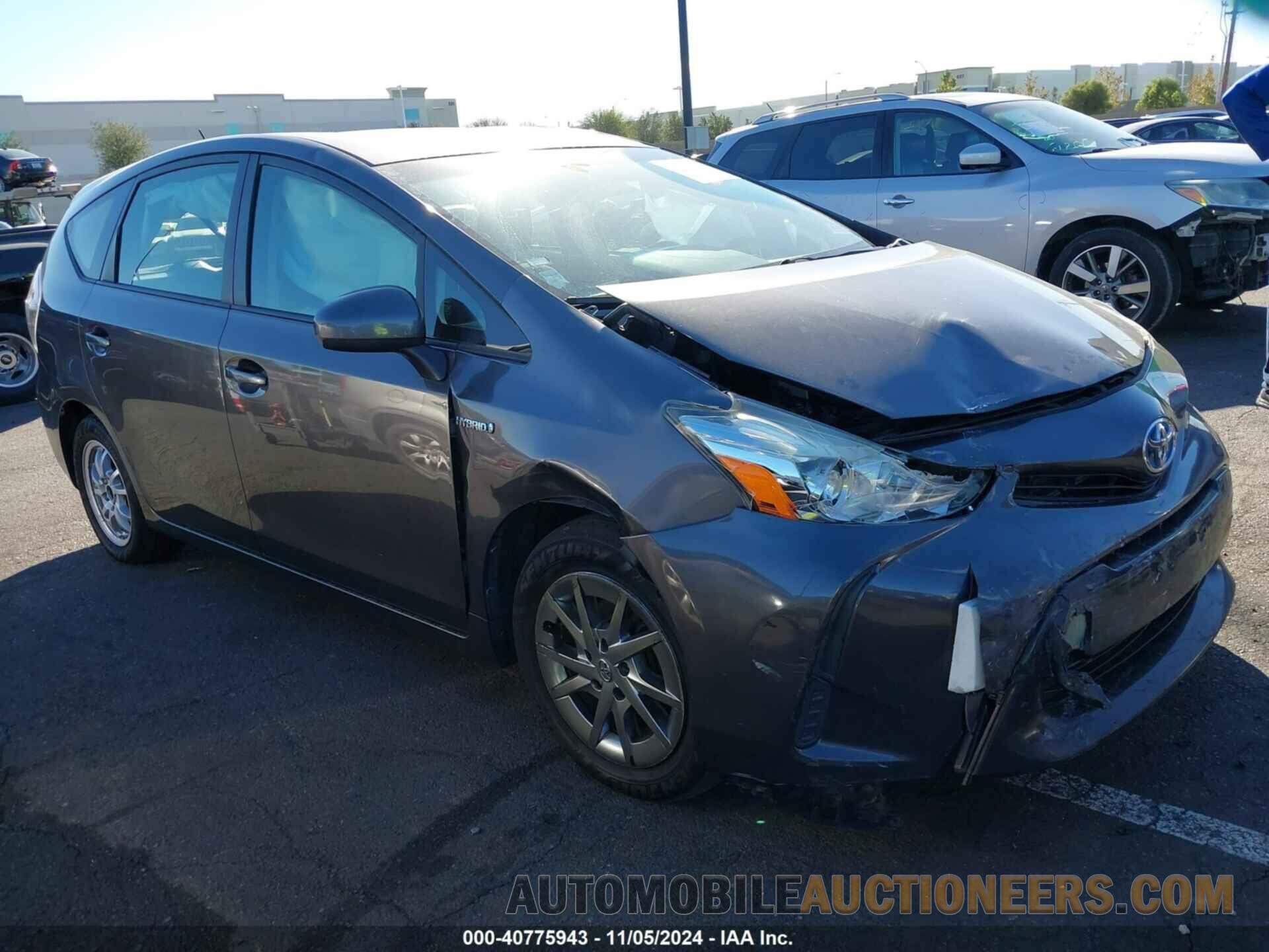 JTDZN3EUXFJ038148 TOYOTA PRIUS V 2015