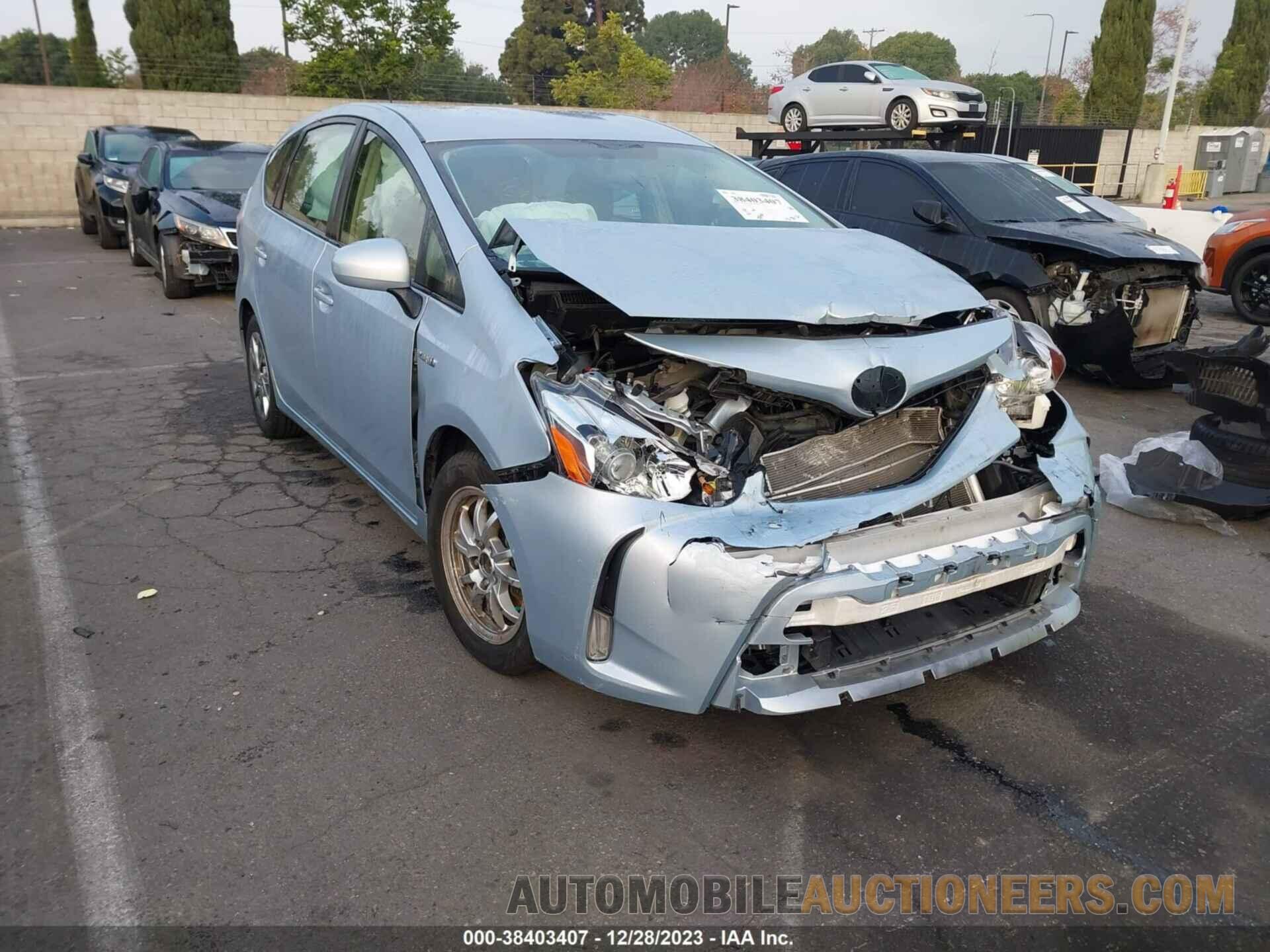 JTDZN3EUXGJ046235 TOYOTA PRIUS V 2016