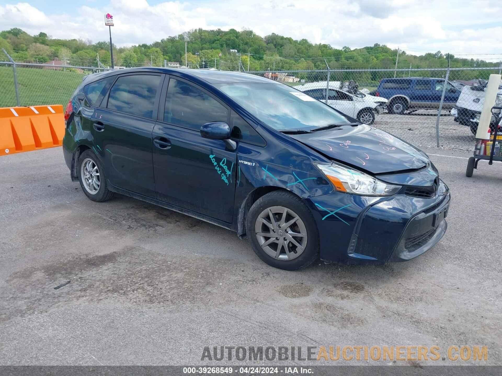 JTDZN3EUXHJ065157 TOYOTA PRIUS V 2017