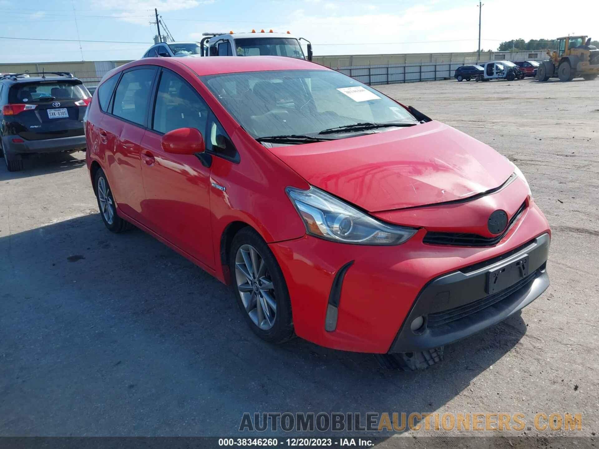 JTDZN3EUXHJ072187 TOYOTA PRIUS V 2017