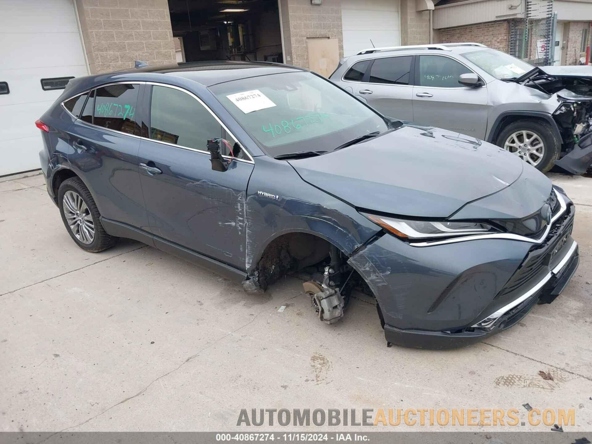 JTEAAAAH3MJ020184 TOYOTA VENZA 2021