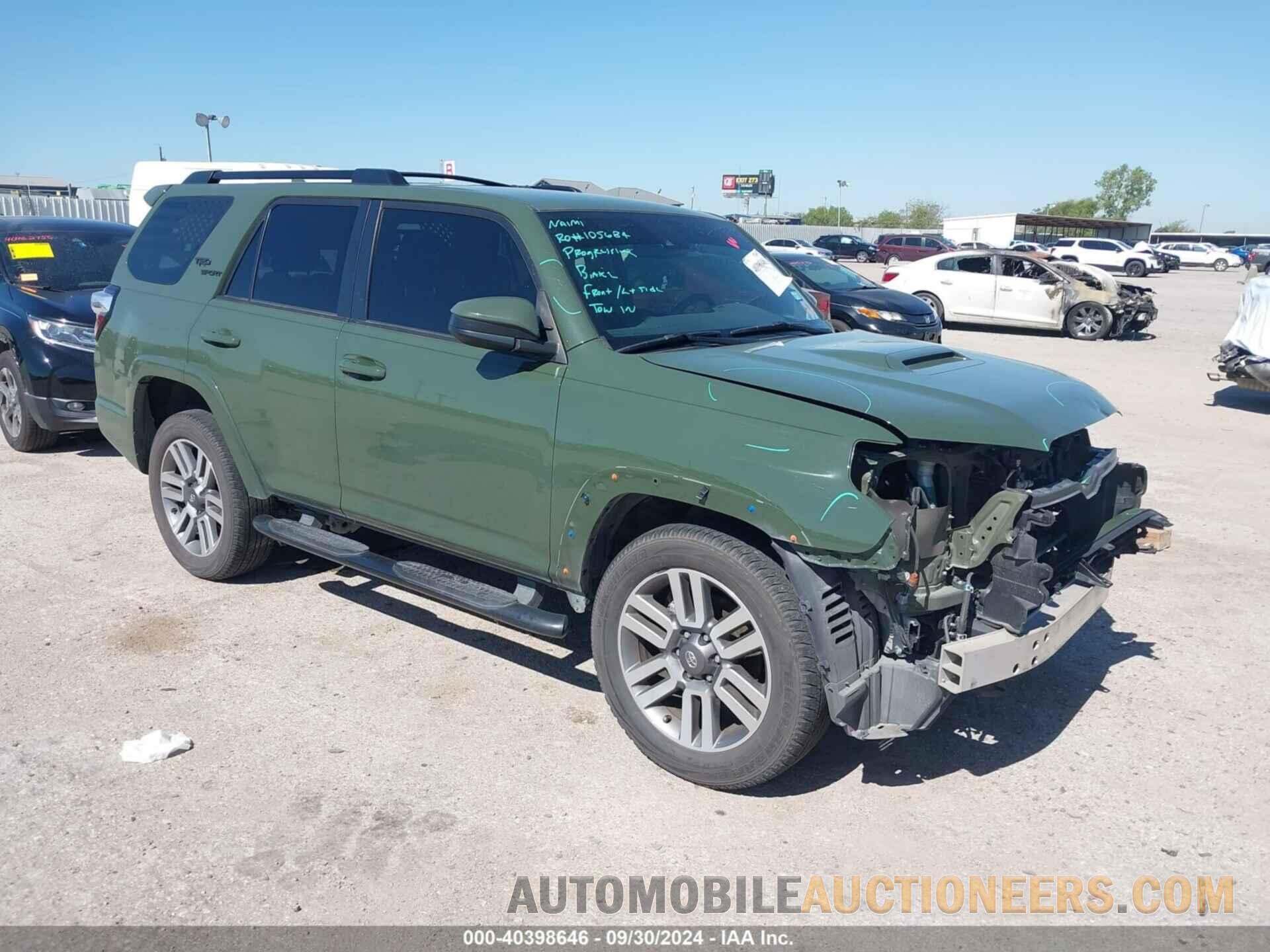 JTEAU5JR7N5268083 TOYOTA 4RUNNER 2022