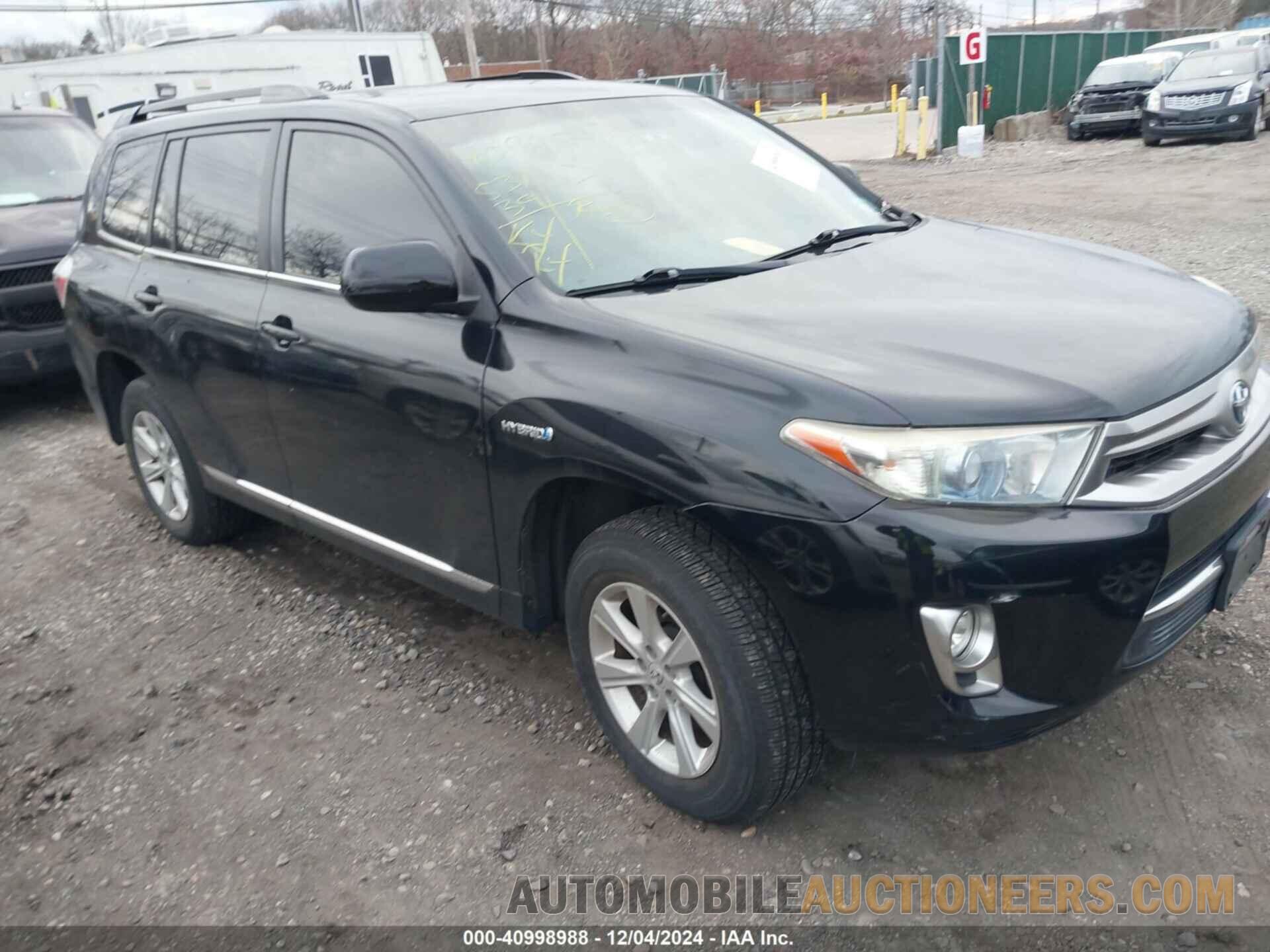 JTEBC3EH8D2016744 TOYOTA HIGHLANDER HYBRID 2013