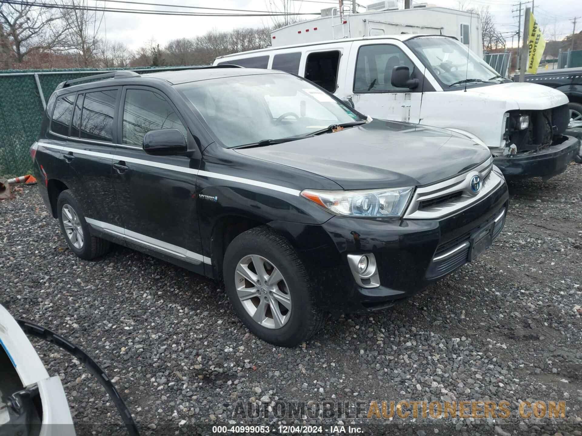 JTEBC3EHXD2016907 TOYOTA HIGHLANDER HYBRID 2013