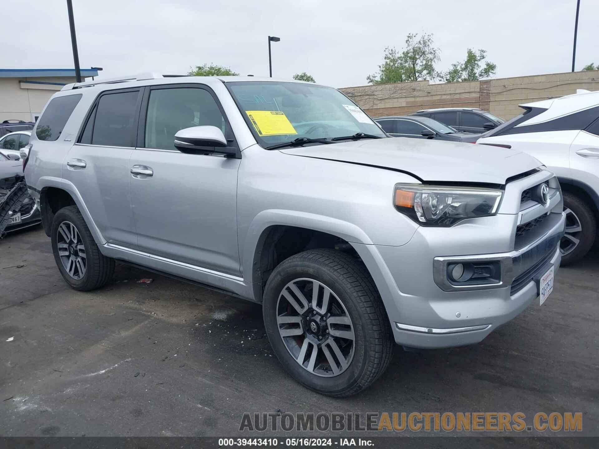 JTEBU5JR0F5212590 TOYOTA 4RUNNER 2015