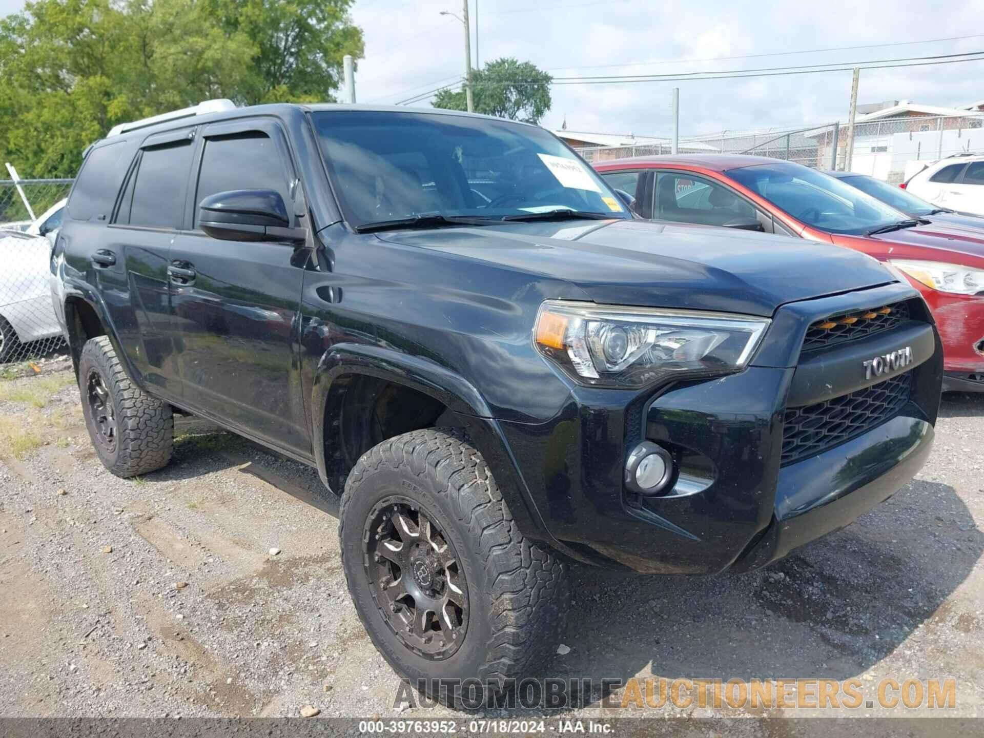 JTEBU5JR0F5256542 TOYOTA 4RUNNER 2015