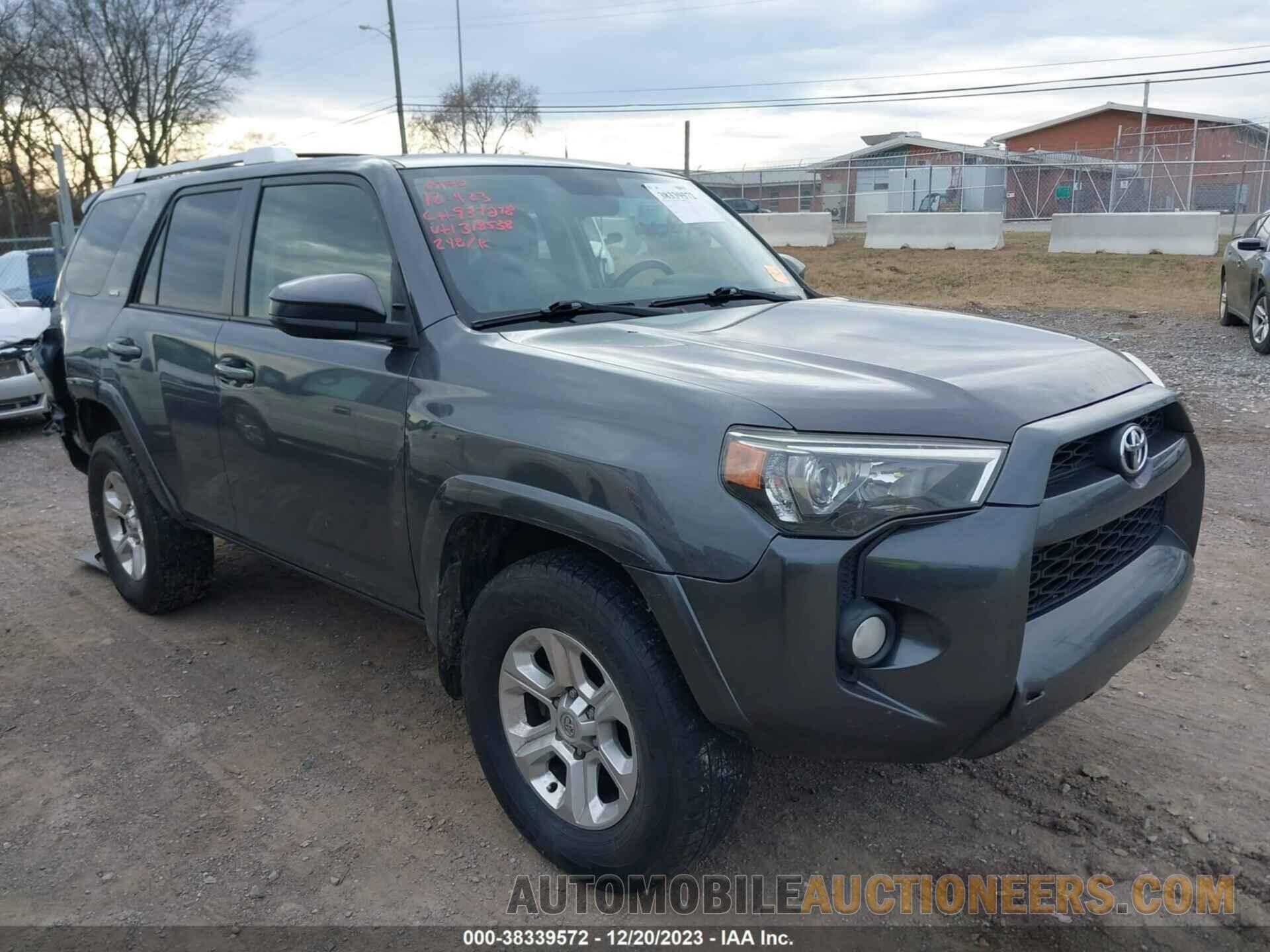 JTEBU5JR0G5318538 TOYOTA 4RUNNER 2016