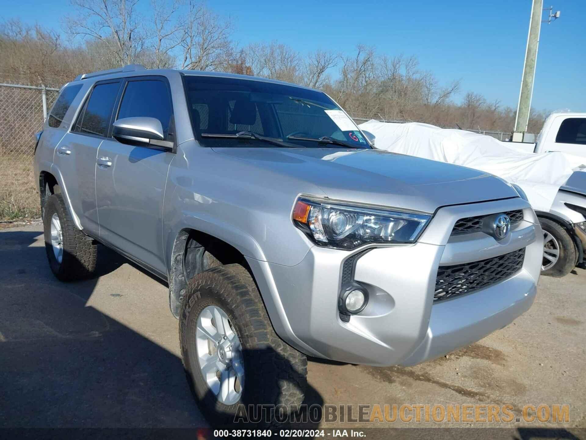 JTEBU5JR0G5318927 TOYOTA 4RUNNER 2016