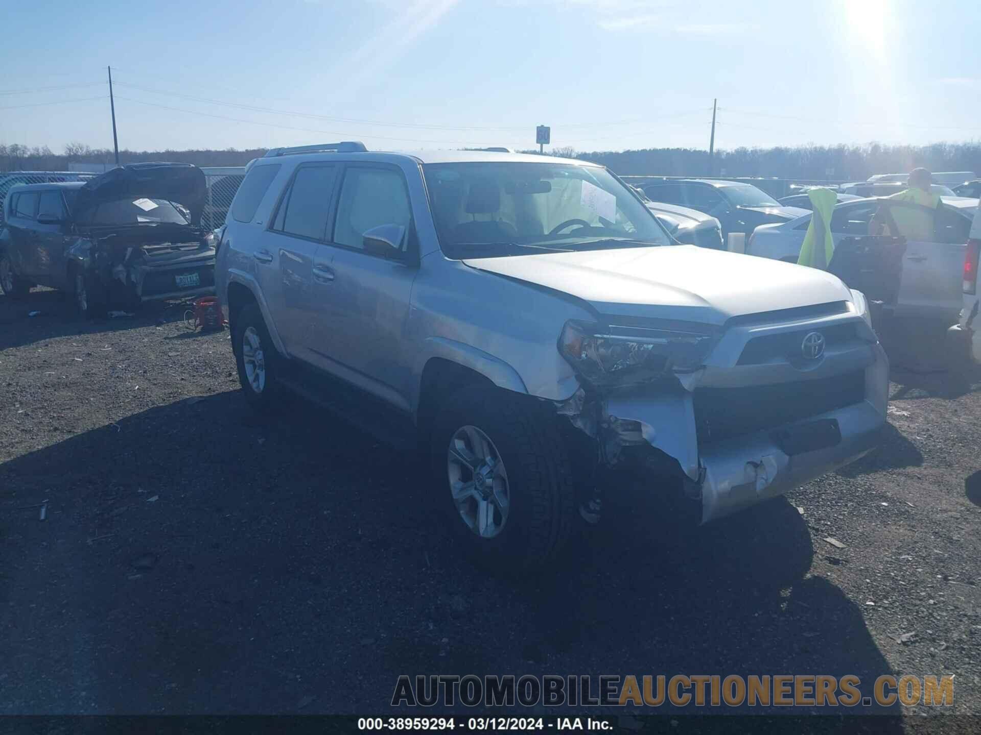 JTEBU5JR0G5383843 TOYOTA 4RUNNER 2016