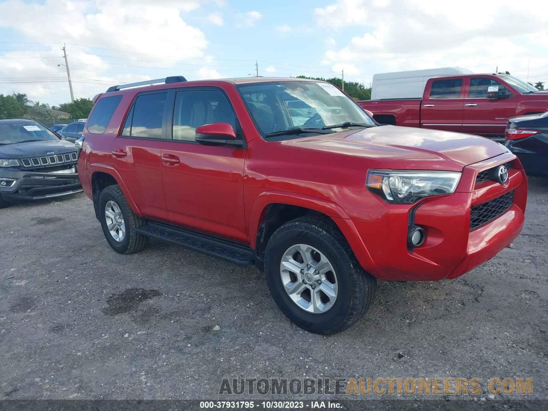 JTEBU5JR0K5664288 TOYOTA 4RUNNER 2019