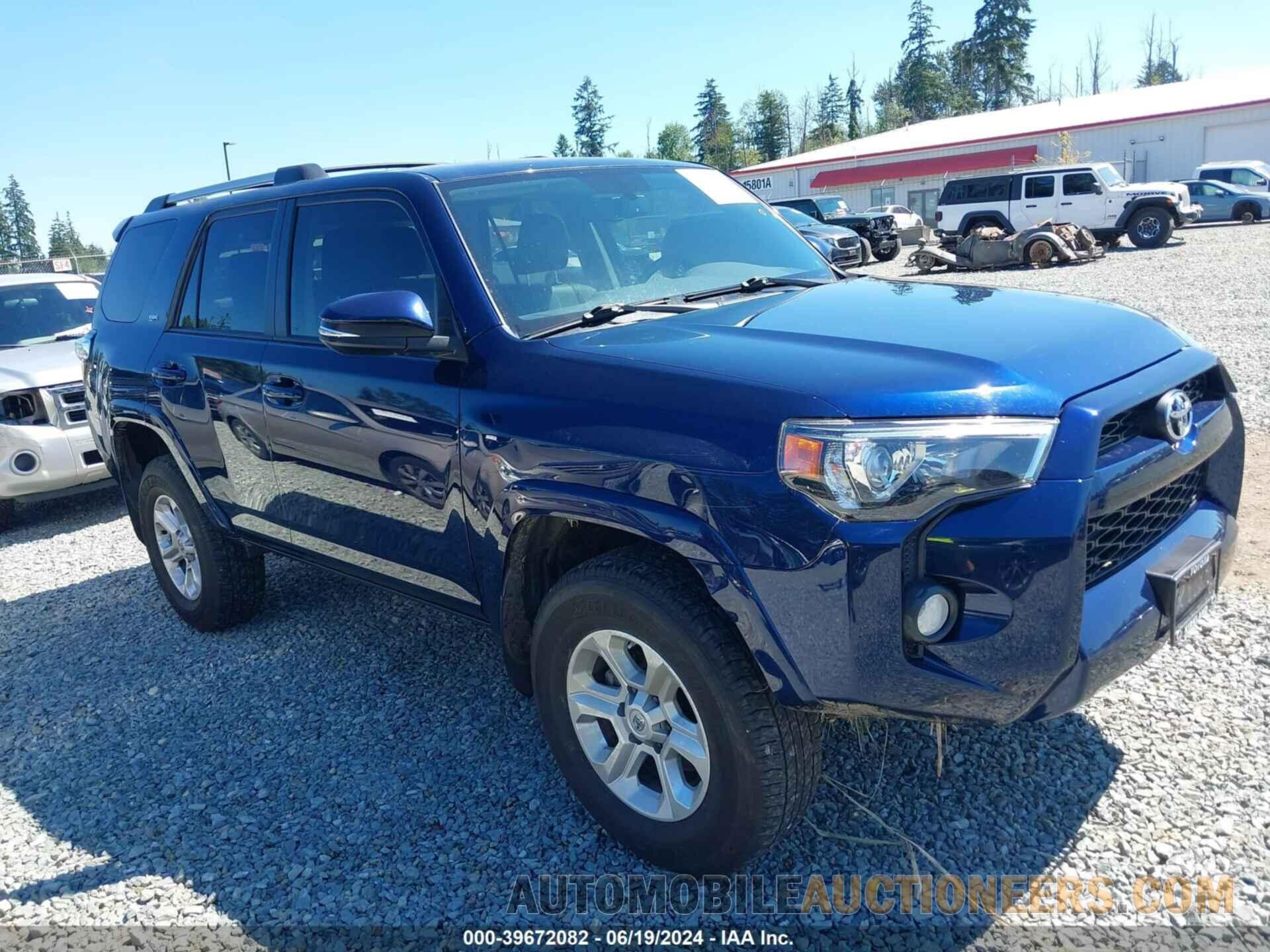 JTEBU5JR0K5724134 TOYOTA 4RUNNER 2019