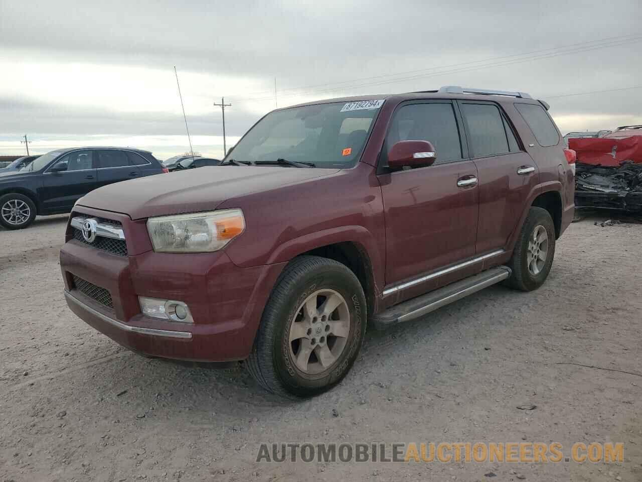 JTEBU5JR1C5078779 TOYOTA 4RUNNER 2012