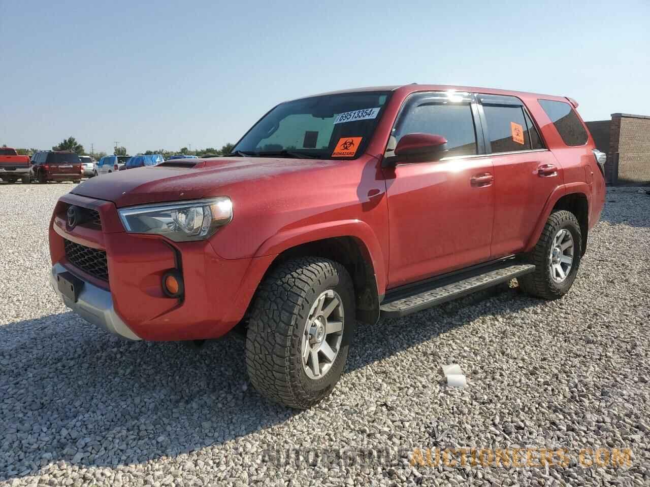 JTEBU5JR1G5289700 TOYOTA 4RUNNER 2016