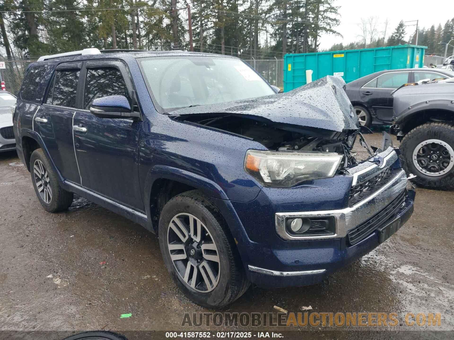 JTEBU5JR1G5300663 TOYOTA 4RUNNER 2016