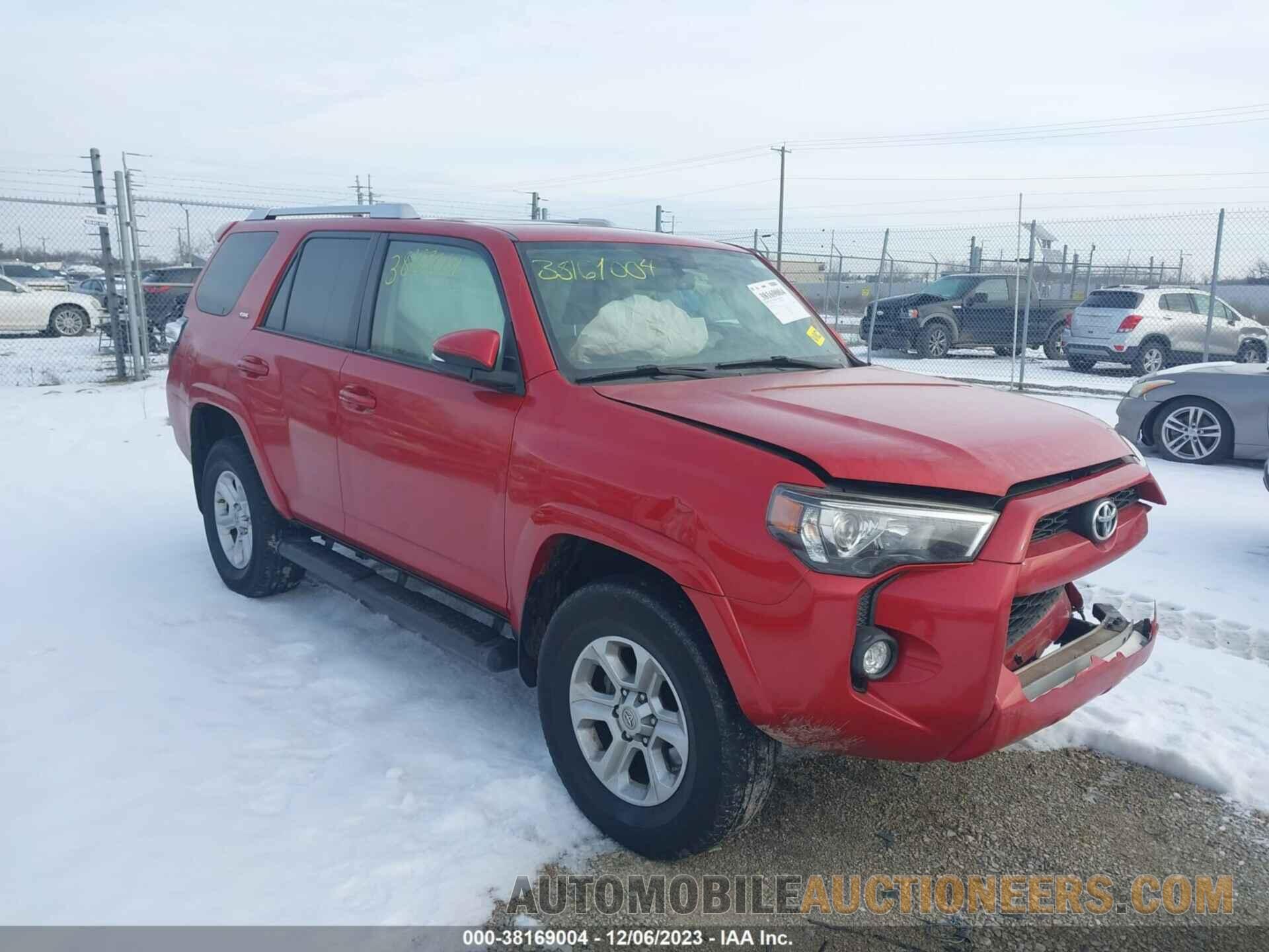 JTEBU5JR1G5390395 TOYOTA 4RUNNER 2016