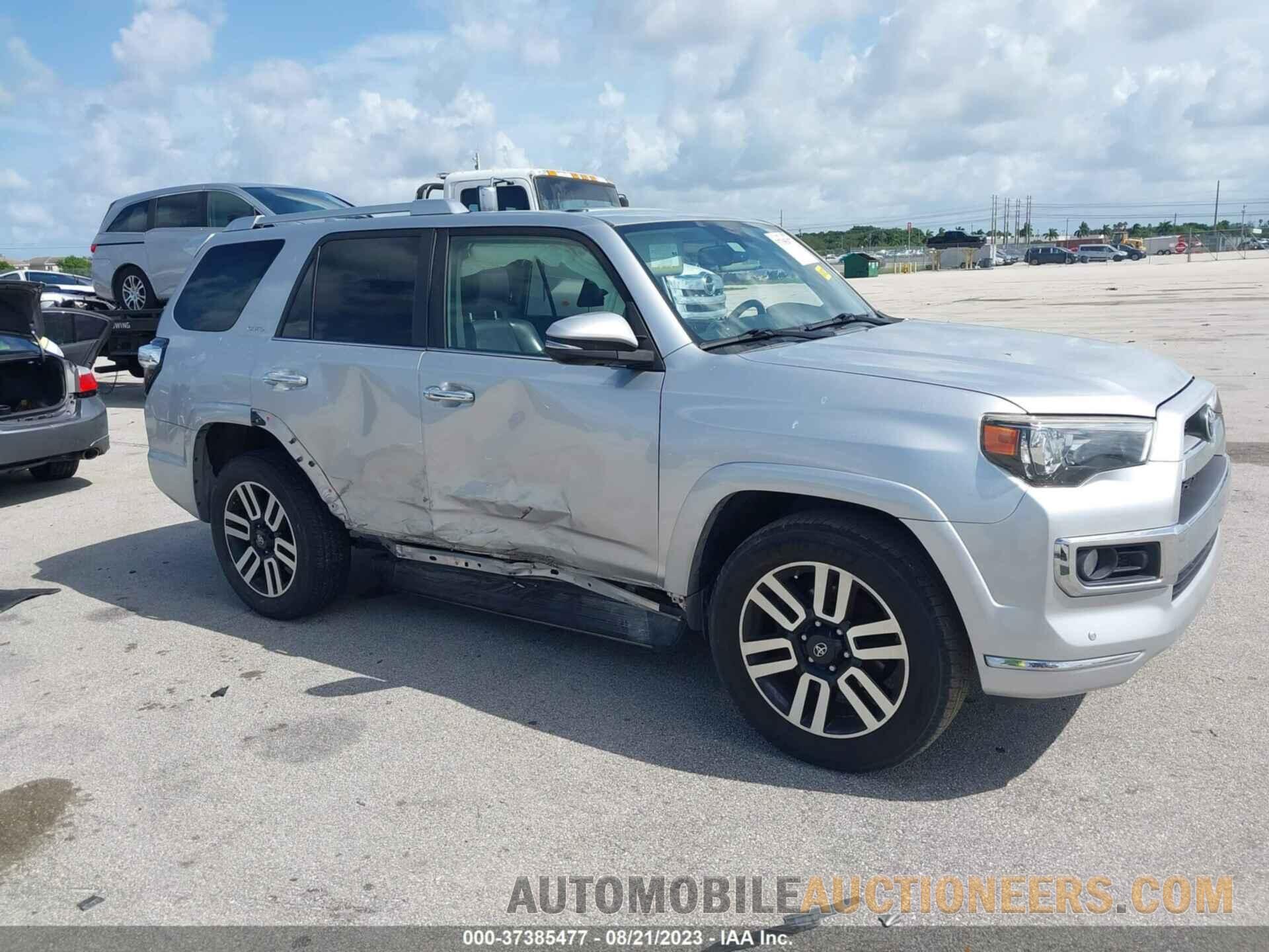 JTEBU5JR1G5391076 TOYOTA 4RUNNER 2016