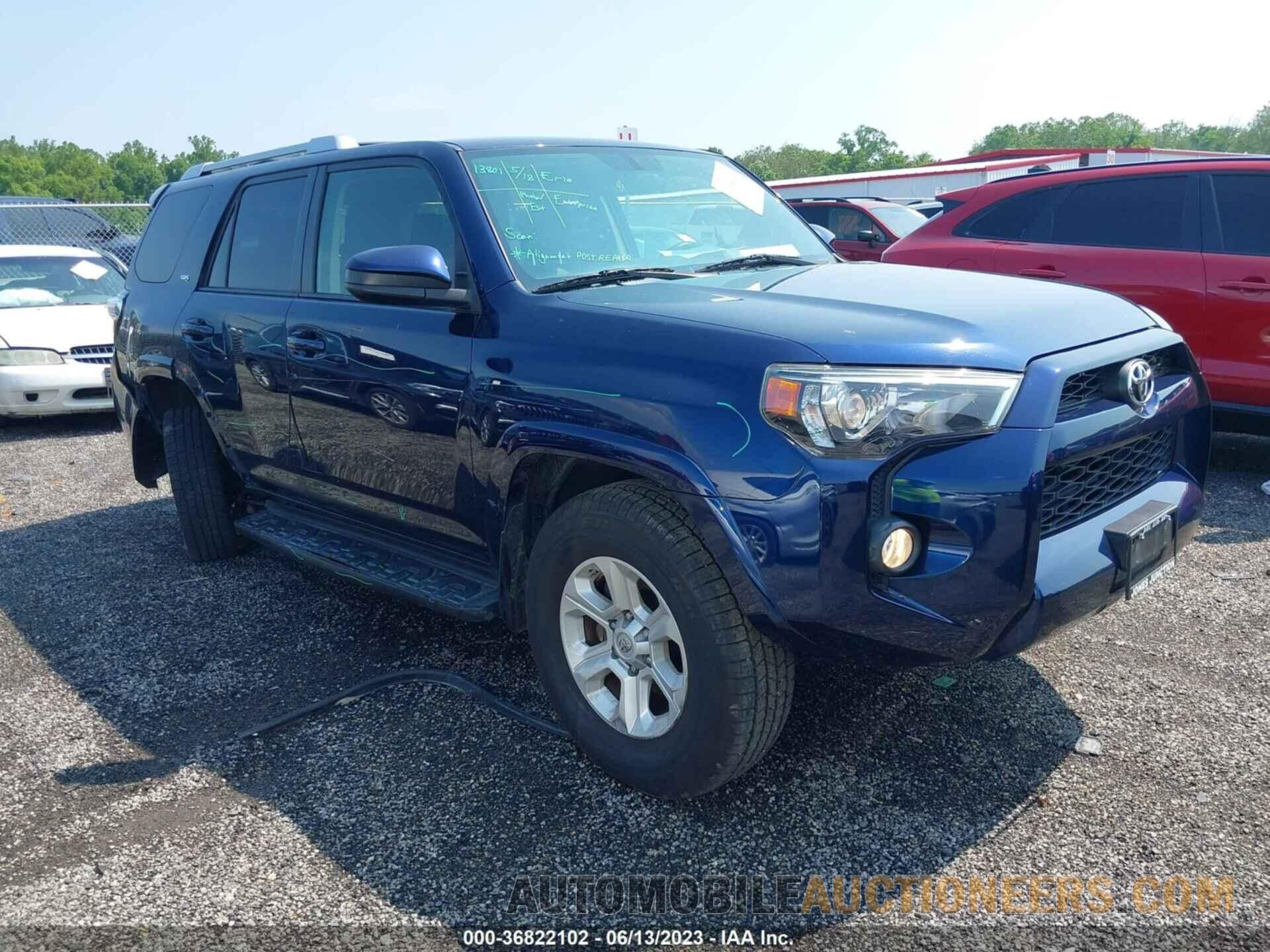 JTEBU5JR1G5399243 TOYOTA 4RUNNER 2016