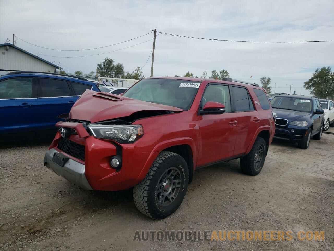 JTEBU5JR1H5462956 TOYOTA 4RUNNER 2017