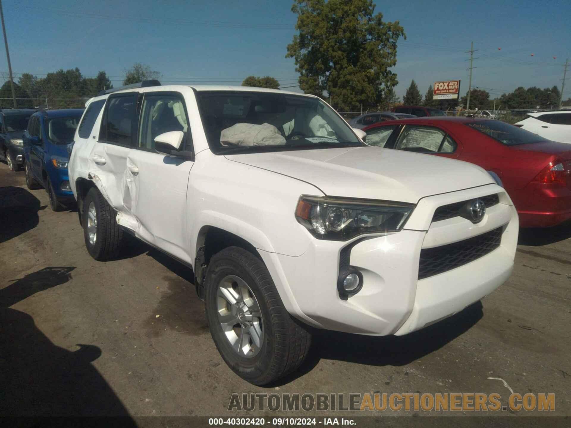 JTEBU5JR1K5619344 TOYOTA 4RUNNER 2019