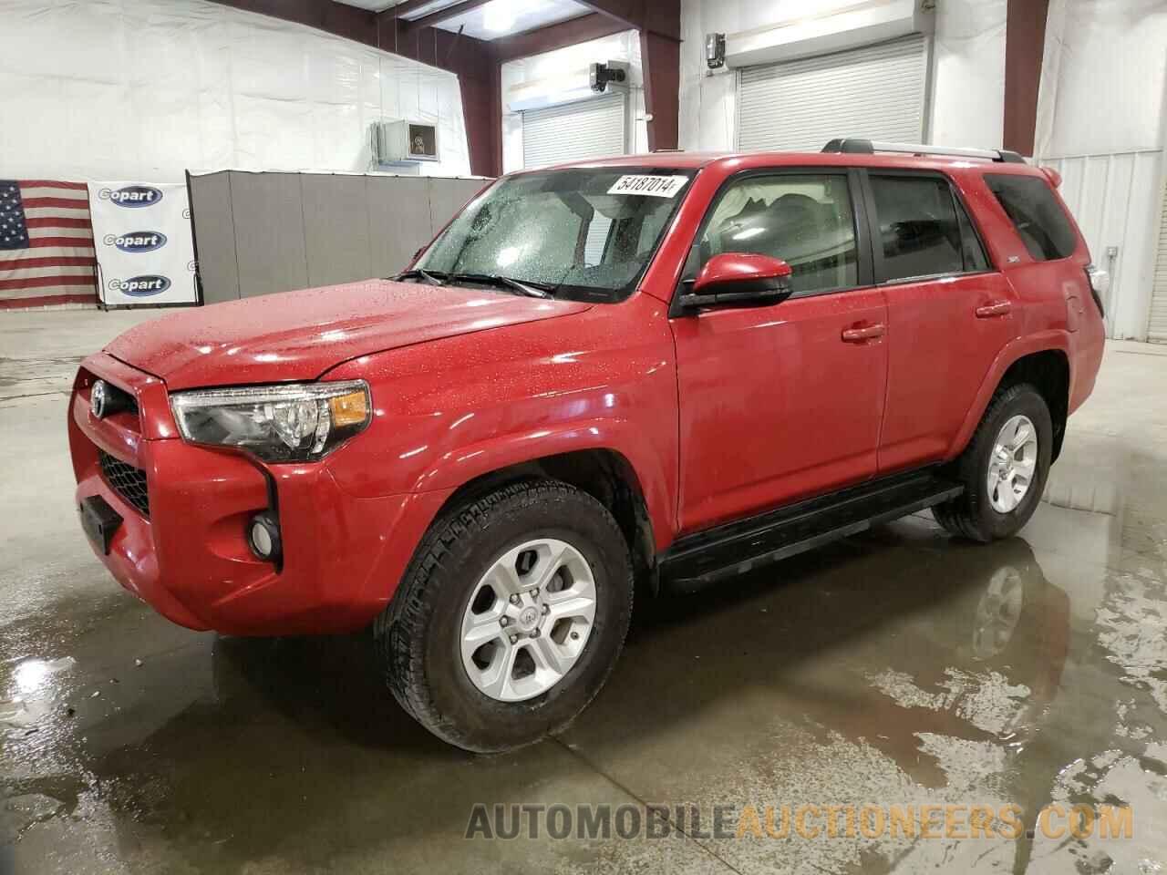 JTEBU5JR1K5634765 TOYOTA 4RUNNER 2019