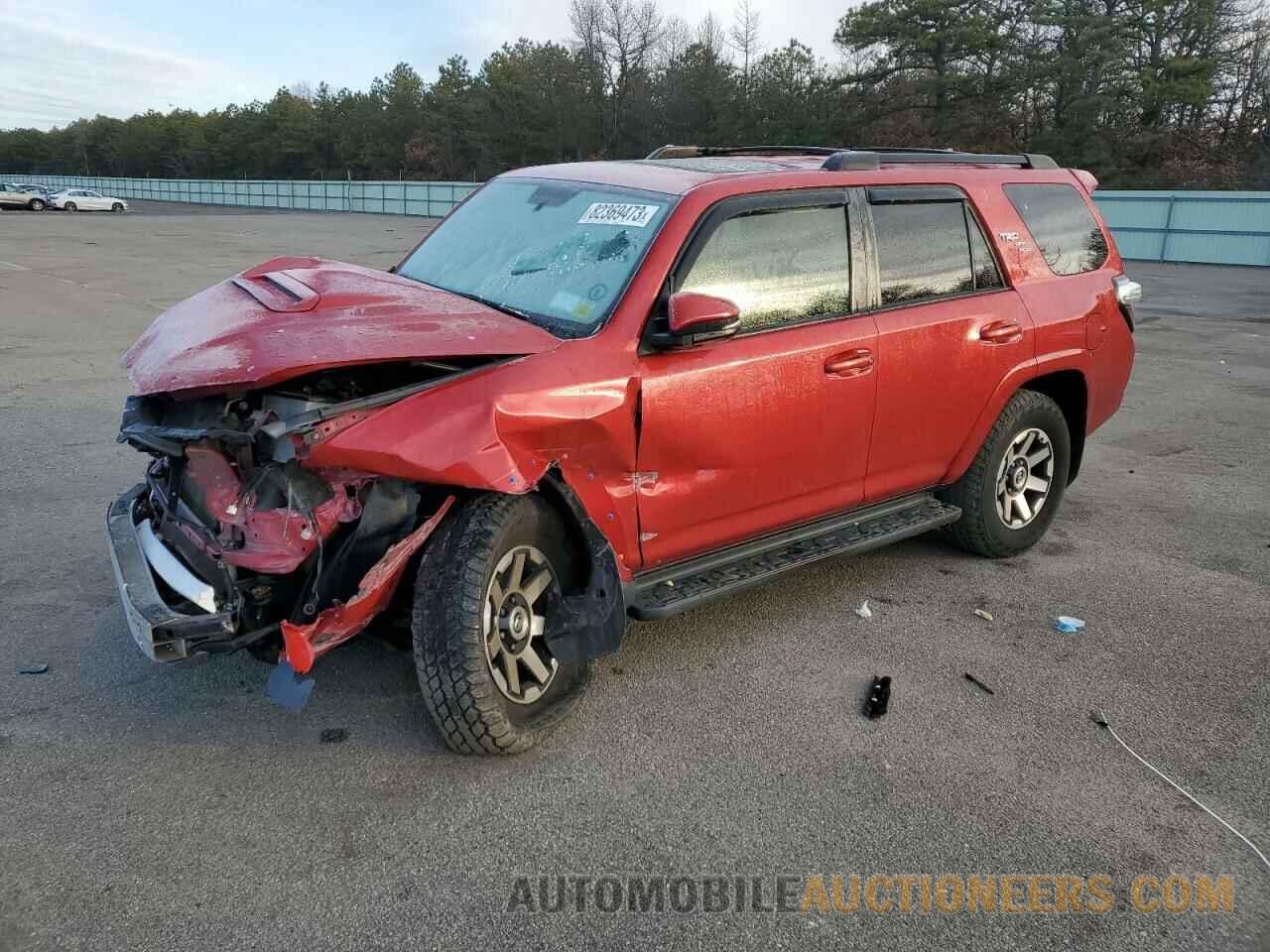 JTEBU5JR1K5645670 TOYOTA 4RUNNER 2019