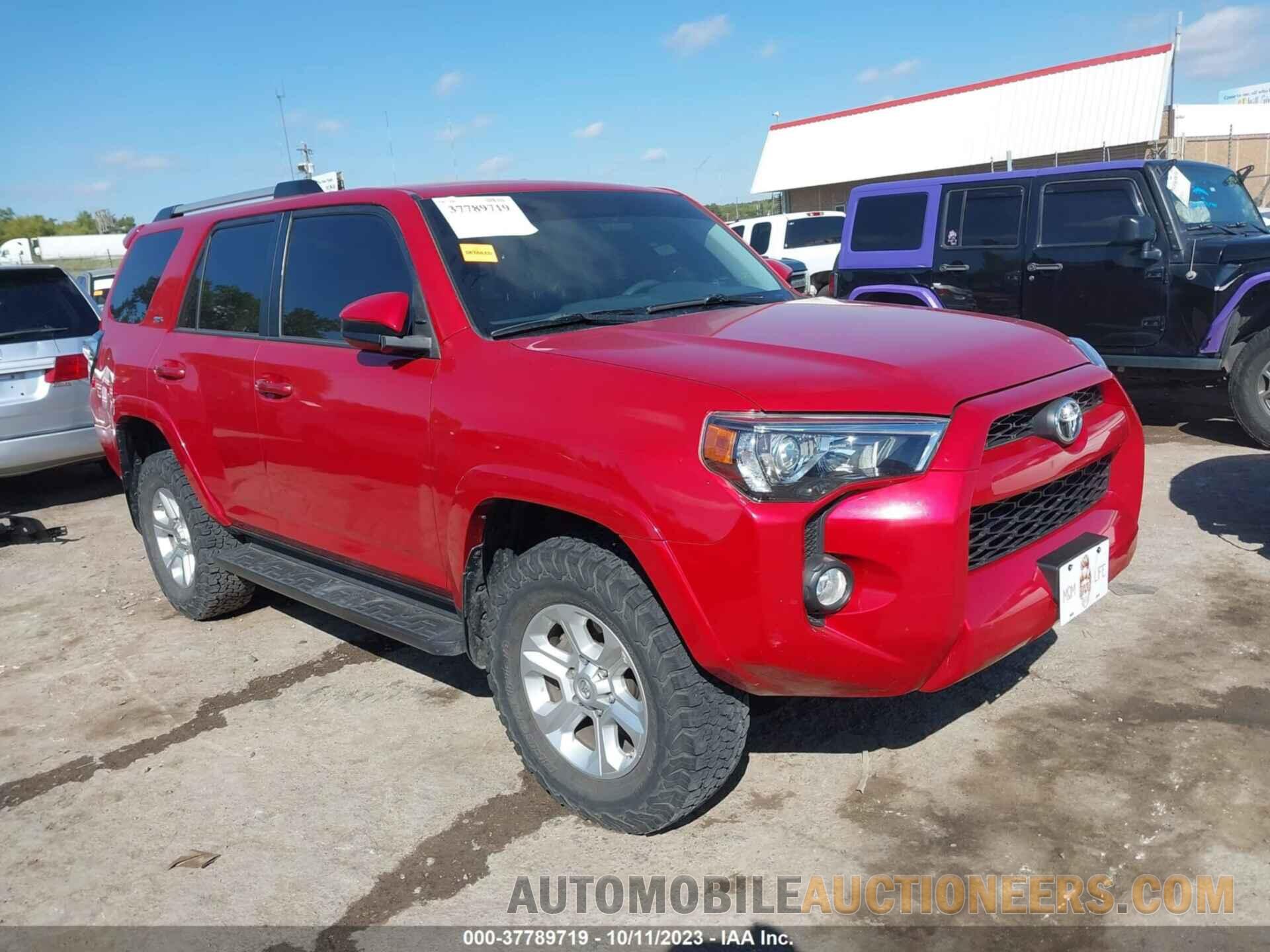 JTEBU5JR1K5667670 TOYOTA 4RUNNER 2019