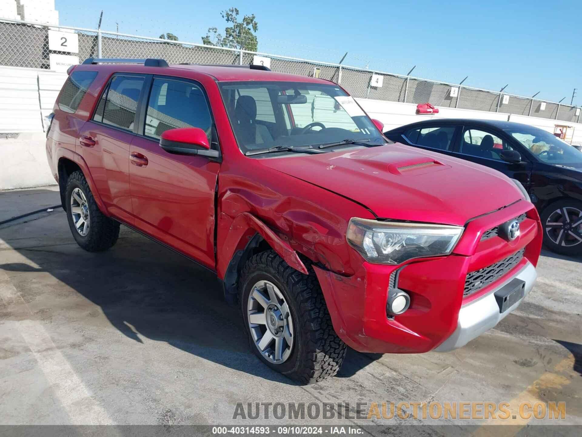 JTEBU5JR2F5207147 TOYOTA 4RUNNER 2015