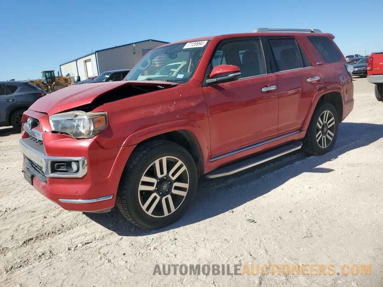 JTEBU5JR2F5234901 TOYOTA 4RUNNER 2015