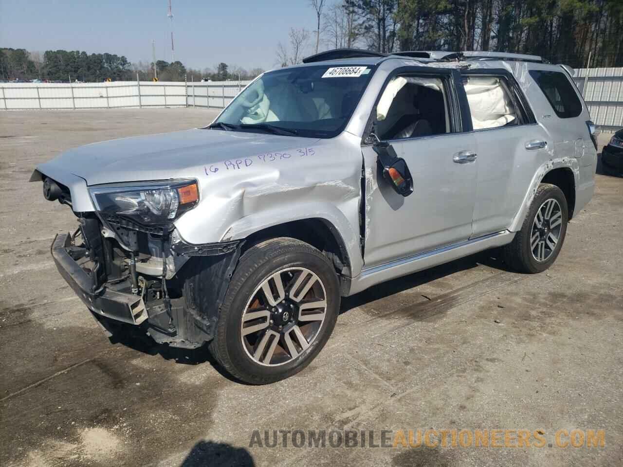 JTEBU5JR2G5297370 TOYOTA 4RUNNER 2016