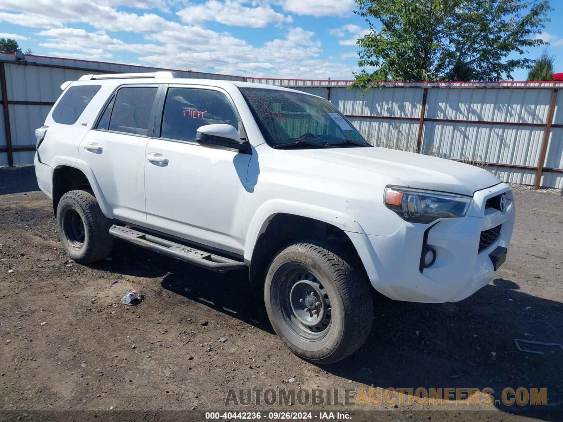 JTEBU5JR2G5305564 TOYOTA 4RUNNER 2016