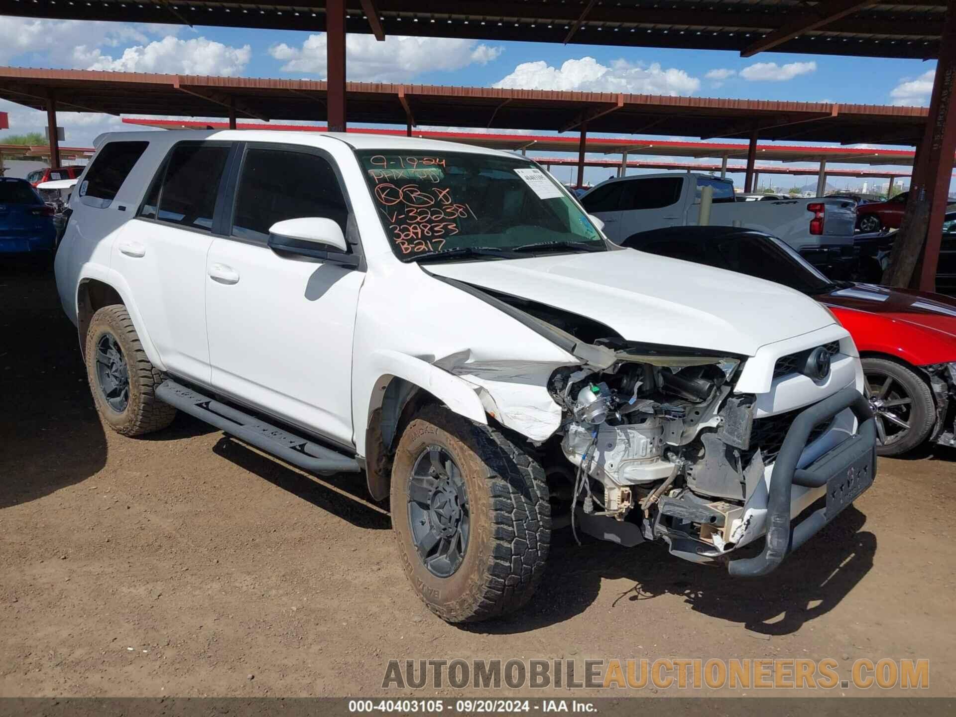 JTEBU5JR2G5322381 TOYOTA 4RUNNER 2016