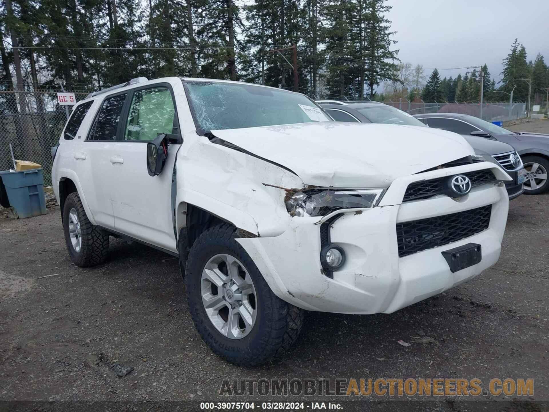 JTEBU5JR2G5386551 TOYOTA 4RUNNER 2016