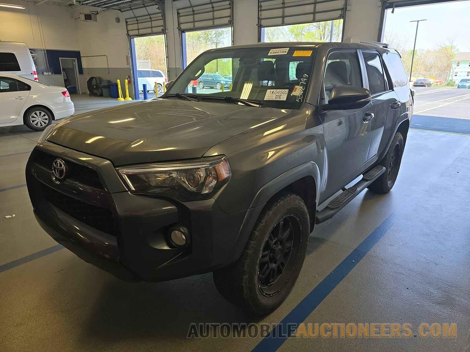 JTEBU5JR2J5492991 Toyota 4Runner SR5 2018