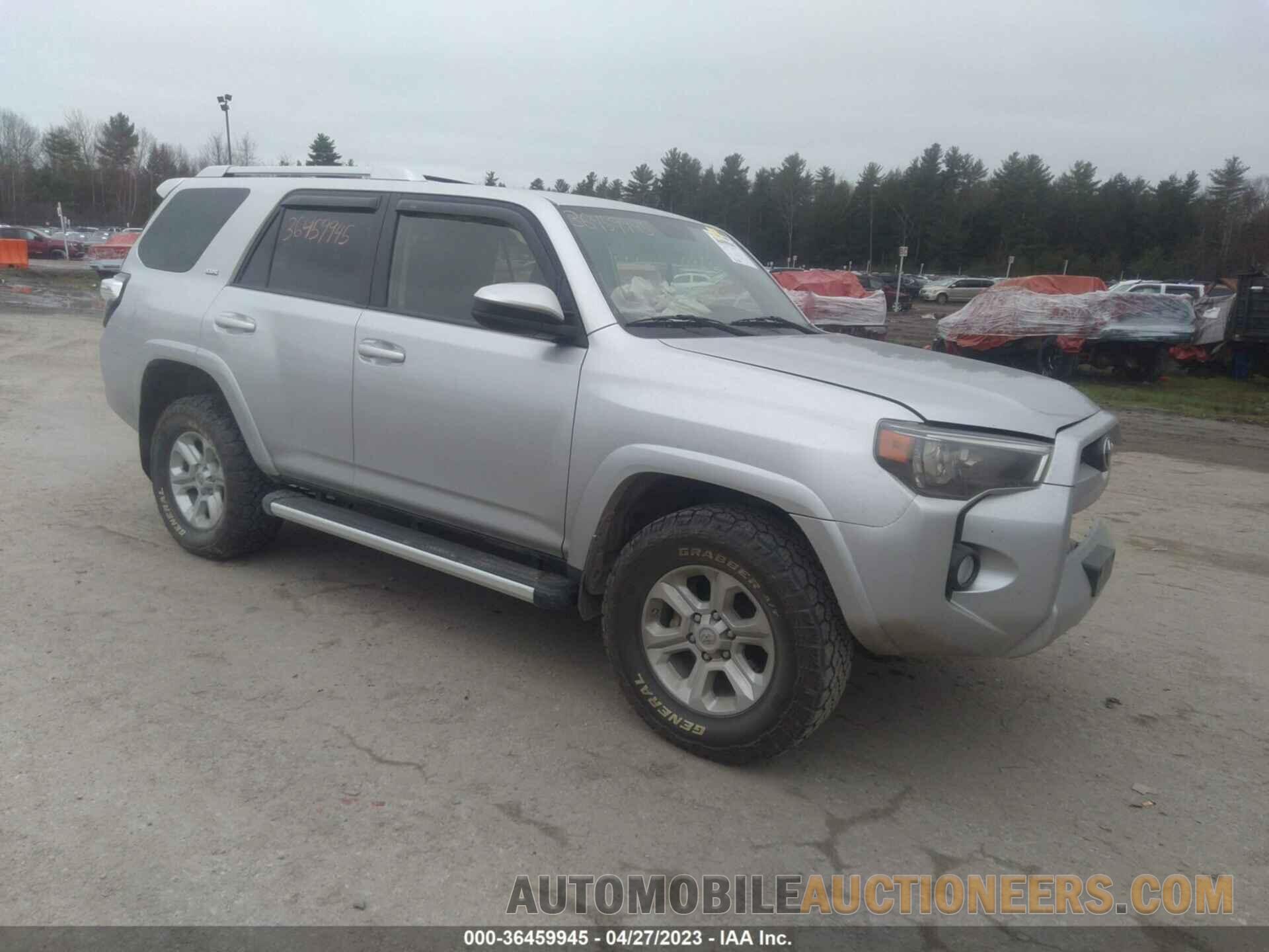 JTEBU5JR2J5493302 TOYOTA 4RUNNER 2018