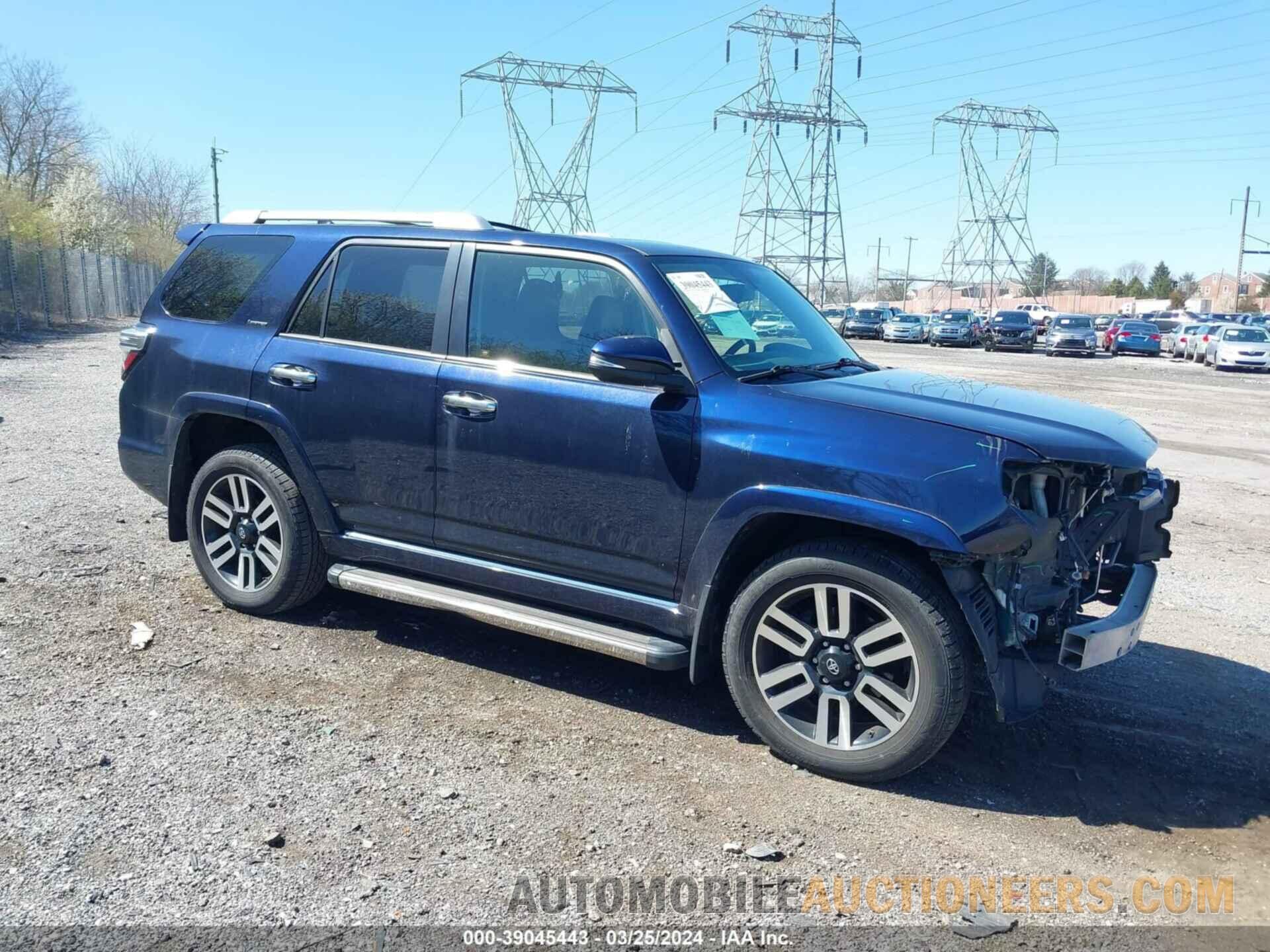 JTEBU5JR2J5560299 TOYOTA 4RUNNER 2018