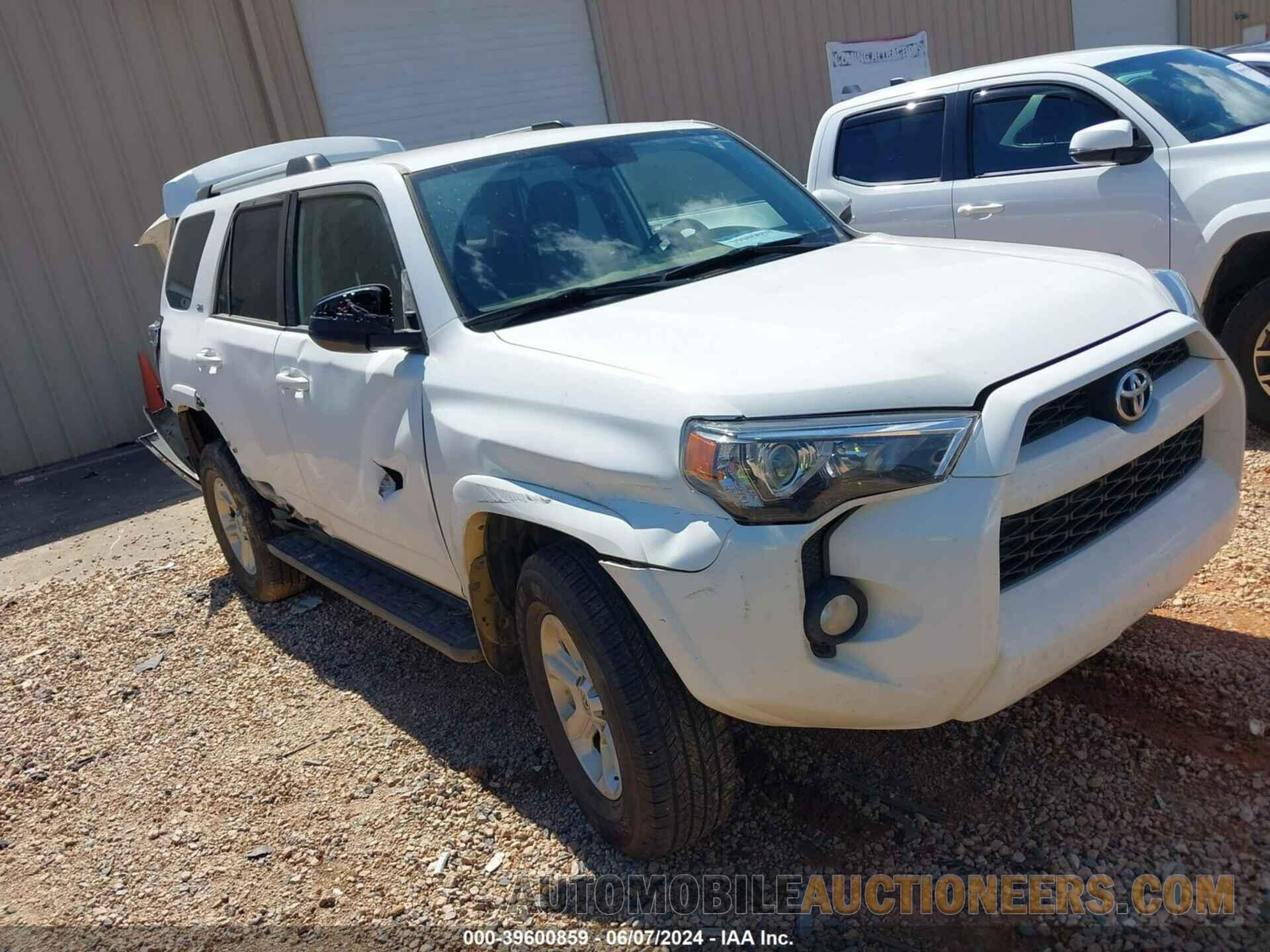 JTEBU5JR2K5654300 TOYOTA 4RUNNER 2019