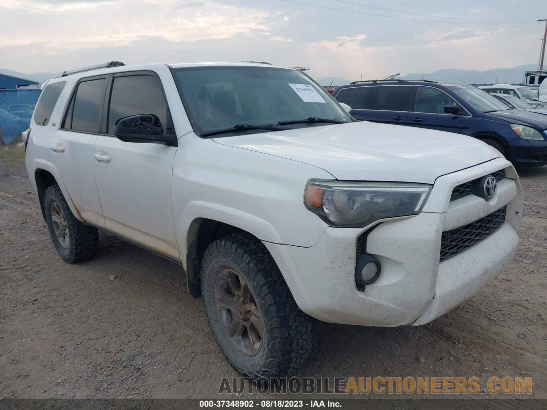 JTEBU5JR3G5316833 TOYOTA 4RUNNER 2016