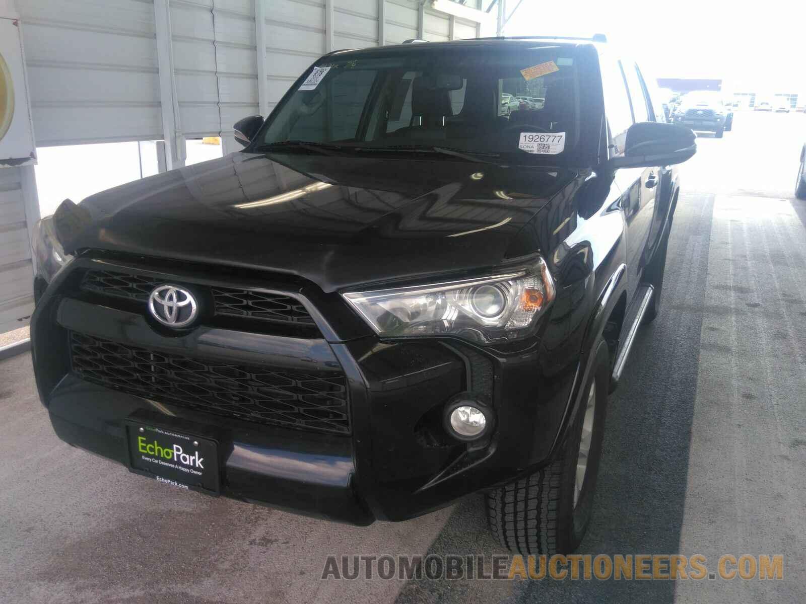 JTEBU5JR3G5351713 Toyota 4Runner SR5 2016